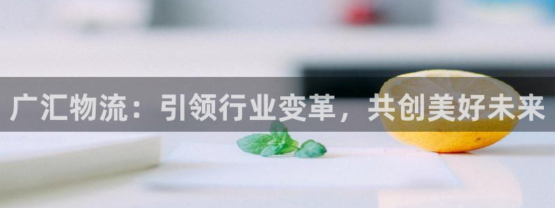 超凡国际忘记账号：广汇物流：引领行业