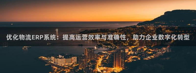 超凡国际龙虎：优化物流ERP系统：提